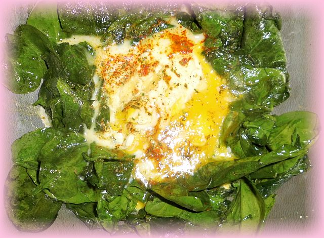 Green Schakschuka schnelles Osterrezept mit Eiern 